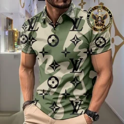 [NEW] Premium LOUIS VUITTON Luxury ZIP Polo Shirt 2024 LUX-ZPO-000553R2KC9