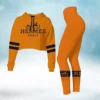 HERMÃˆS Premium Croptop Hoodie and Leggings Set MRS-CRF+DDK-13112308