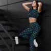 [NEW] Premium LOUIS VUITTON Croptop Leggings Set 2024 MRS-CROP+DDK-LV319411
