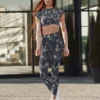 [NEW] Premium LOUIS VUITTON Croptop Leggings Set 2024 MRS-CROP+DDK-LV319452