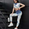 [NEW] Premium LOUIS VUITTON Croptop Leggings Set 2024 MRS-CROP+DDK-LV319420