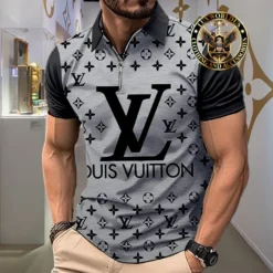 [NEW] Premium LOUIS VUITTON Luxury ZIP Polo Shirt 2024 LUX-ZPO-000LYGLX53H