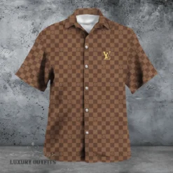 [PREMIUM] Limited LOUIS VUITTON Short Sleeve Button Shirt 2024 LUX-SP-001VFTWBHDQ
