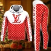 Louis Vuitton New HOTTEST Hoodie & Leggings Set For WOMEN 2025 MRS-AF+DDK-HOT00037