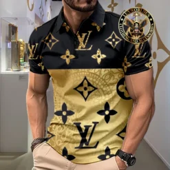 [NEW] Premium LOUIS VUITTON Luxury ZIP Polo Shirt 2024 LUX-ZPO-000CLPVUL32