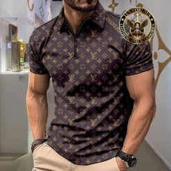 [NEW] Premium LOUIS VUITTON Luxury ZIP Polo Shirt 2024 LUX-ZPO-000RS5KCXZZ