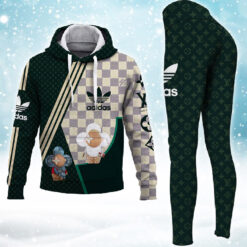 Louis Vuitton x Adidas Premium New HOTTEST Hoodie & Leggings Set For WOMEN 2025 MRS-AF+DDK-HOT00048