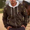 LOUIS VUITTON Premium ZIP Hoodie Hot Trend 2025 LUX-AF-00YZ9YOBG1