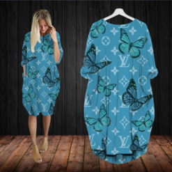 Limited LV Luxury Pocket Dress SHO -ZO-00002JDCAALE