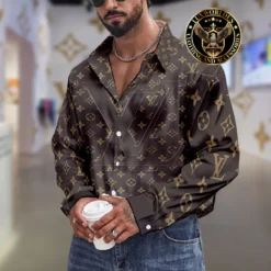 Premium LOUIS VUITTON Long Sleeve Button Shirt 2024 LUX-CCY-0000LQODGTHP