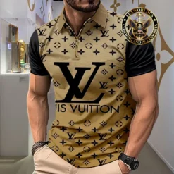[NEW] Premium LOUIS VUITTON Luxury ZIP Polo Shirt 2024 LUX-ZPO-000QCKYQPY7