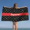 [NEW] Premium LOUIS VUITTON Beach Towel 💖 Summer 2024 LUX-CYUJ-LV137936