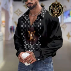 Premium LOUIS VUITTON Long Sleeve Button Shirt 2024 LUX-CCY-0000GIRO1OBD