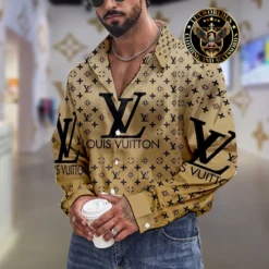 Premium LOUIS VUITTON Long Sleeve Button Shirt 2024 LUX-CCY-0000G1AC2Y9L