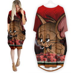 Limited Edition Jerry Mouse Louis Vuitton Tom And Jerry Pocket Dress SHO - ZOW - ACS0027