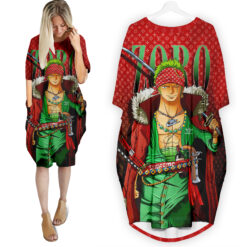 Limited Edition Roronoa Zoro Louis Vuitton One Piece Pocket Dress SHO - ZOW - ACS0030