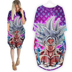 Limited Edition Son Goku Louis Vuitton Dragon Ball Z Pocket Dress SHO - ZOW - ACS0025