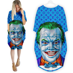 Limited Edition Joker Louis Vuitton DC Comics Pocket Dress SHO - ZOW - ACS0029