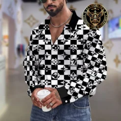 Premium LOUIS VUITTON Long Sleeve Button Shirt 2024 LUX-CCY-0000PN6TYGTZ