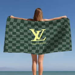 [NEW] Premium LOUIS VUITTON Beach Towel 💖 Summer 2024 LUX-CYUJ-LV137929