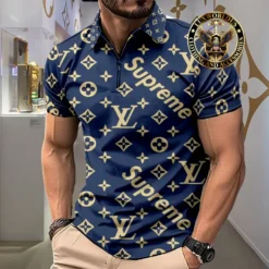 [NEW] Premium LOUIS VUITTON Luxury ZIP Polo Shirt 2024 LUX-ZPO-000H7ANRIAU