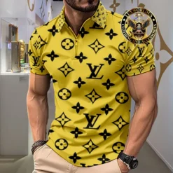 [NEW] Premium LOUIS VUITTON Luxury ZIP Polo Shirt 2024 LUX-ZPO-000PDNLQXFA