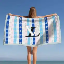 [NEW] Premium LOUIS VUITTON Beach Towel 💖 Summer 2024 LUX-CYUJ-LV137922
