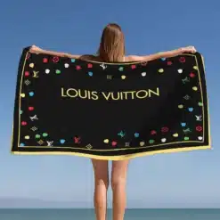 [NEW] Premium LOUIS VUITTON Beach Towel 💖 Summer 2024 LUX-CYUJ-LV137917