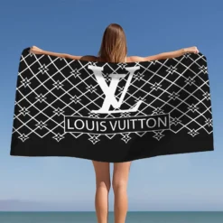 [NEW] Premium LOUIS VUITTON Beach Towel 💖 Summer 2024 LUX-CYUJ-LV137916