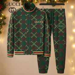 [XMAS LIMITED] GUCCI Premium Stand Collar Jacket & Pants Set 2025 LUX-GJK+CK-TUY6FAS4F92