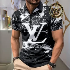 [NEW] Premium LOUIS VUITTON Luxury ZIP Polo Shirt 2024 LUX-ZPO-000NEDFUPNI