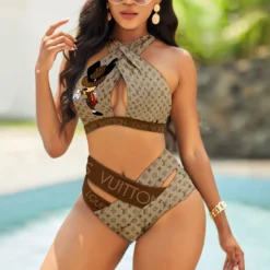 LOUIS VUITTON Luxury  Two Pieces BIKINI 💖 Hot Summer 2025 LUX-YBIK2-000ESTCBHAM