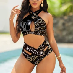LOUIS VUITTON Luxury  Two Pieces BIKINI 💖 Hot Summer 2025 LUX-YBIK2-0007PQZTAZT