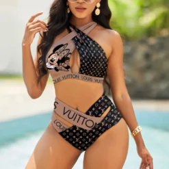 LOUIS VUITTON Luxury  Two Pieces BIKINI 💖 Hot Summer 2025 LUX-YBIK2-000CRNHB55H