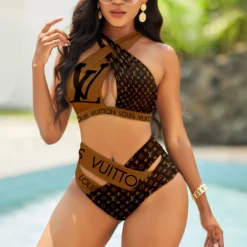 LOUIS VUITTON Luxury  Two Pieces BIKINI 💖 Hot Summer 2025 LUX-YBIK2-000KZFJVSLW