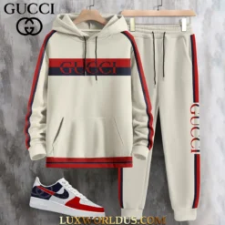 GUCCI Limited Edition Set Hoodie & Pants Match AF1 Sneaker LUX-AF+CK+F40-000FYV2IXZQ