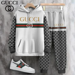 GUCCI Limited Edition Set Hoodie & Pants Match AF1 Sneaker LUX-AF+CK+F40-000TICASG8O