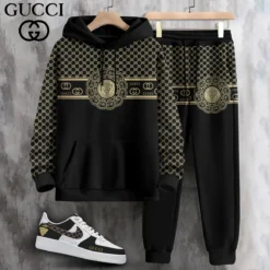 GUCCI Limited Edition Set Hoodie & Pants Match AF1 Sneaker LUX-AF+CK+F40-000KWQSVZON
