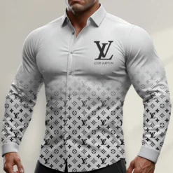 LOUIS VUITTON Premium Long Sleeve Button Shirt LUX-CCY-BN1LZSGCMN12