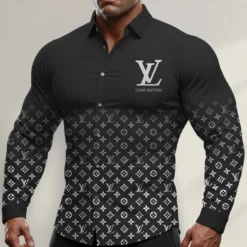LOUIS VUITTON Premium Long Sleeve Button Shirt LUX-CCY-BN1LZSGCMN15