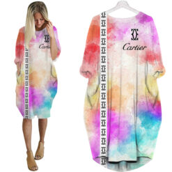 Cartier batwing pocket dress luxury brand clothing clothes outfit for women hot 2024-UPT-ZO-PM00033