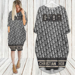Christian dior batwing pocket dress luxury brand clothing clothes outfit for women hot 2024-UPT-ZO-PM00078