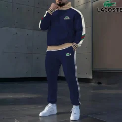 LACOSTE Premium Hoodie & Pants Set 2025 LUX-AF+CK-GCTS8190