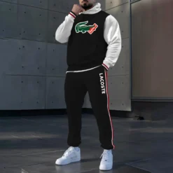 LACOSTE Premium Hoodie & Pants Set 2025 LUX-AF+CK-4NOXEFRX