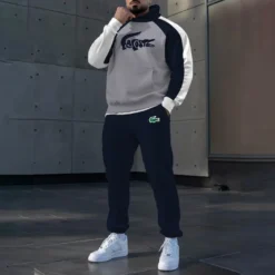 LACOSTE Premium Hoodie & Pants Set 2025 LUX-AF+CK-Z8XAU9PA
