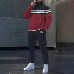 LACOSTE Premium Hoodie & Pants Set 2025 LUX-AF+CK-BY52I6NA