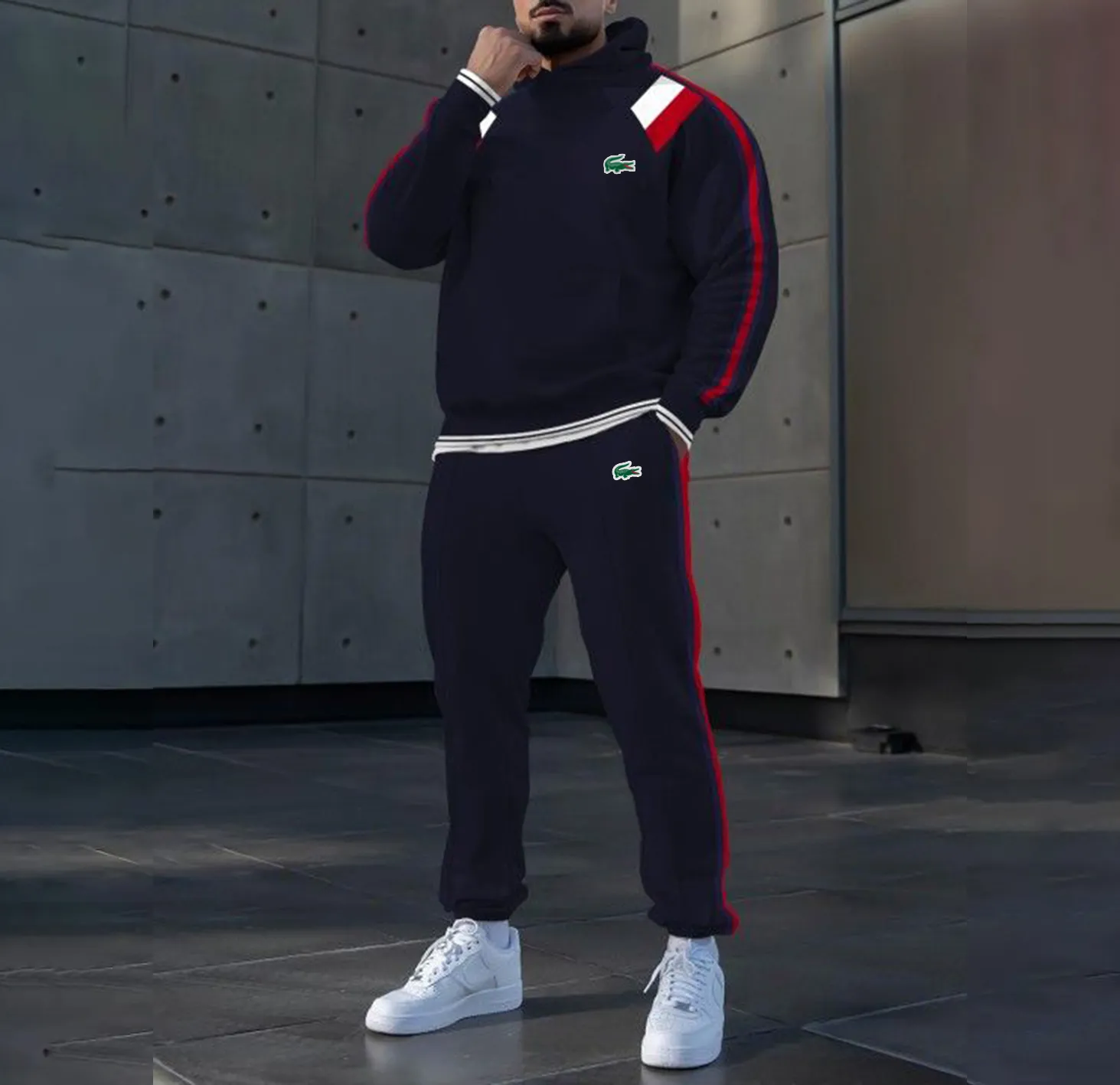 LACOSTE Premium Hoodie & Pants Set 2025 LUX-AF+CK-LN0QHFLE
