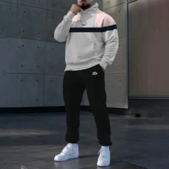 LACOSTE Premium Hoodie & Pants Set 2025 LUX-AF+CK-SDGBT3MJ