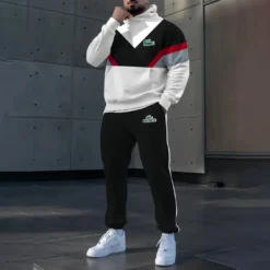 LACOSTE Premium Hoodie & Pants Set 2025 LUX-AF+CK-BH3ELODS