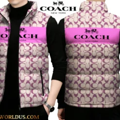 COACH Limited Edition Sleeveless Down Jacket LUX-C290-00CUTK5PBN